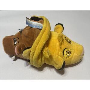 FlipaZoo Disney Lion King Pumba to Simba 2 in 1 Plush Stuffed Animal Toy 9”
